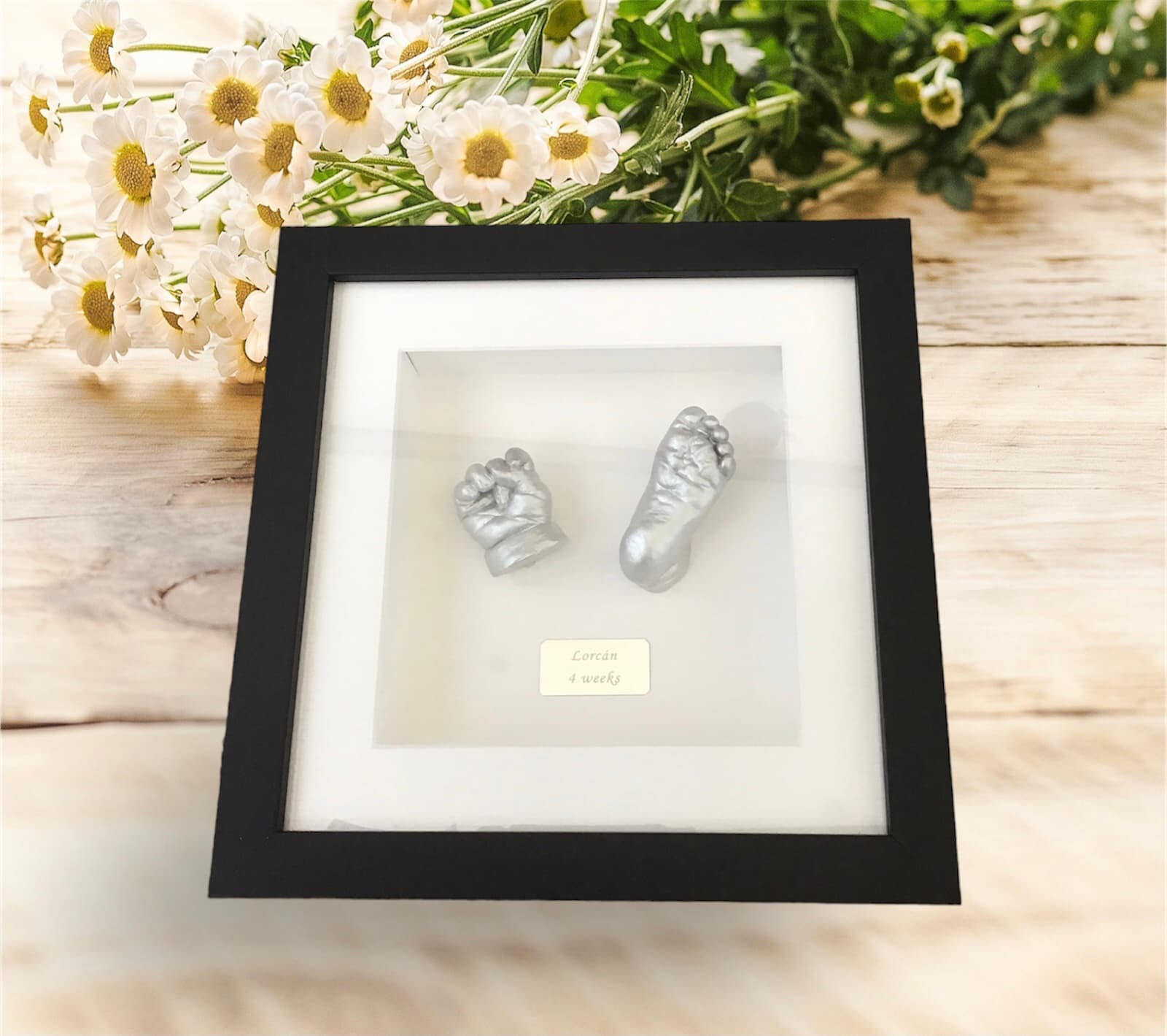 Baby hand and foot cast